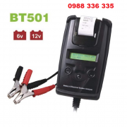 Máy kiểm tra bình điện ắc quy DHC BT501 in ra giấy